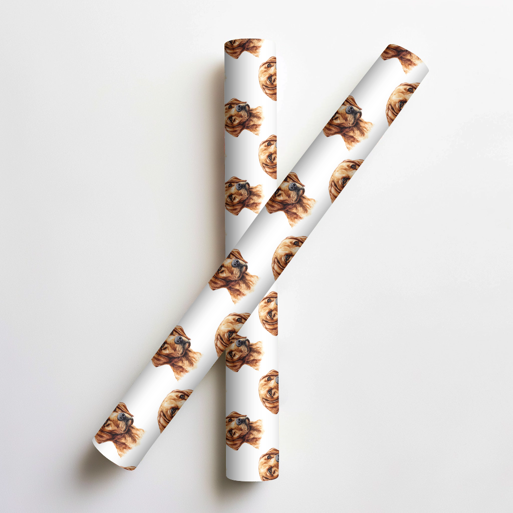 Red Beauty Wrapping Paper
