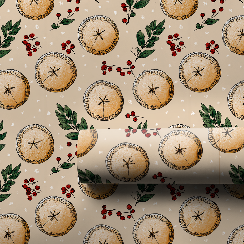 My Cherry Pie Wrapping Paper