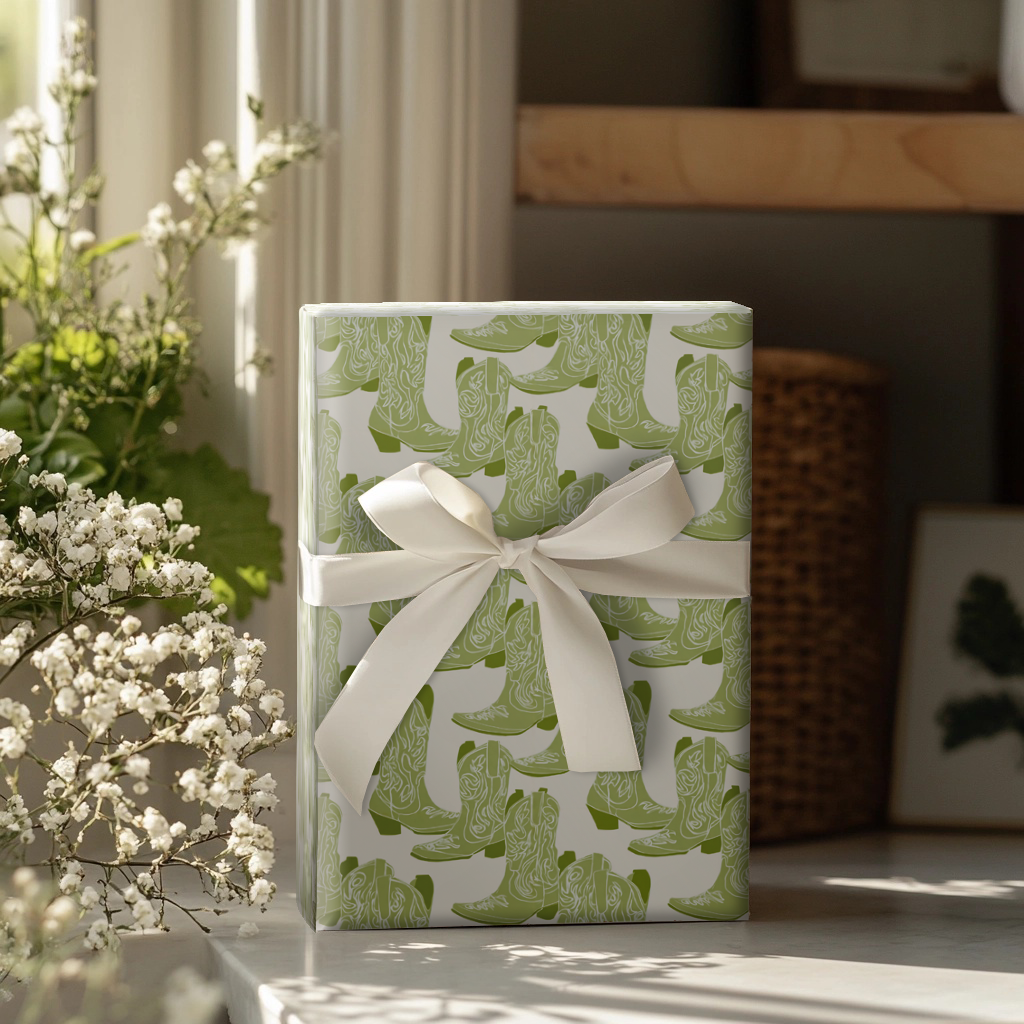Cactus Heel Wrapping Paper