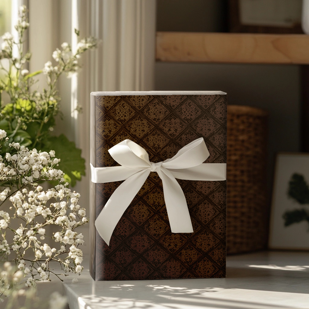 Vintage Block Wrapping Paper