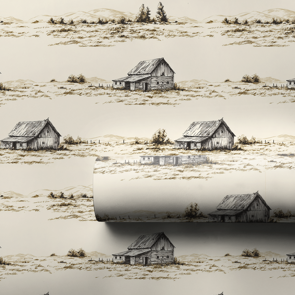 Sardis Barn Wrapping Paper