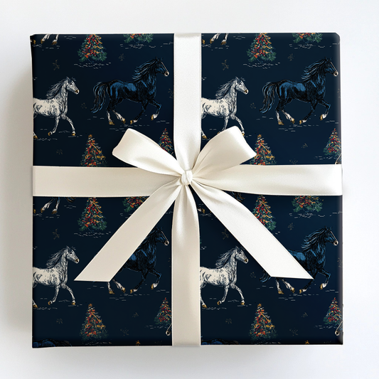 Holiday Hooves Wrapping Paper