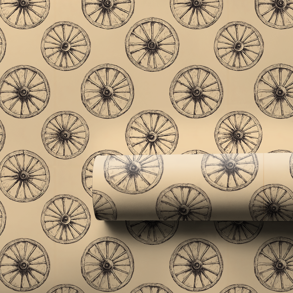 Trailing Happy Wrapping Paper