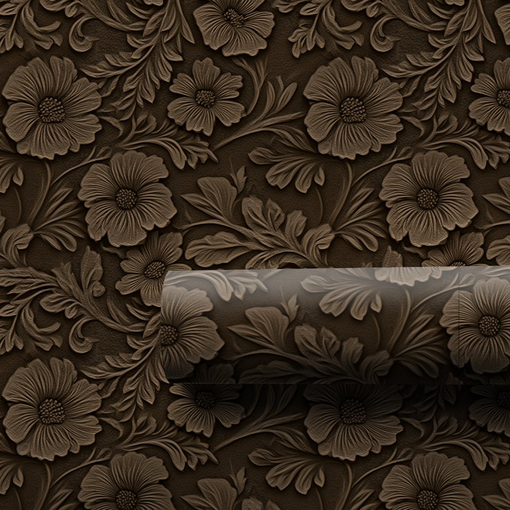 Flora in Hide Wrapping Paper