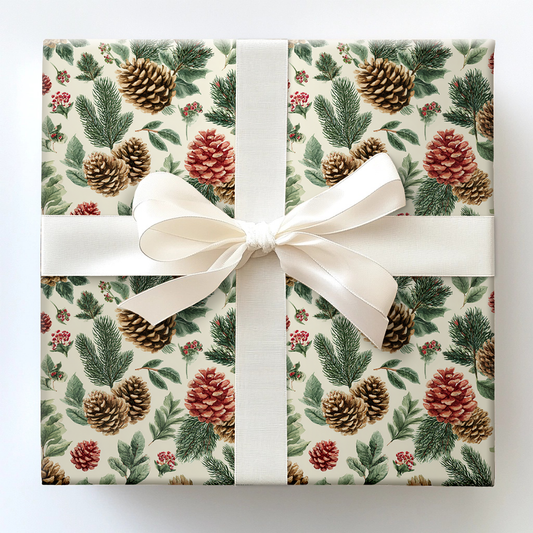 Proper Pine Wrapping Paper