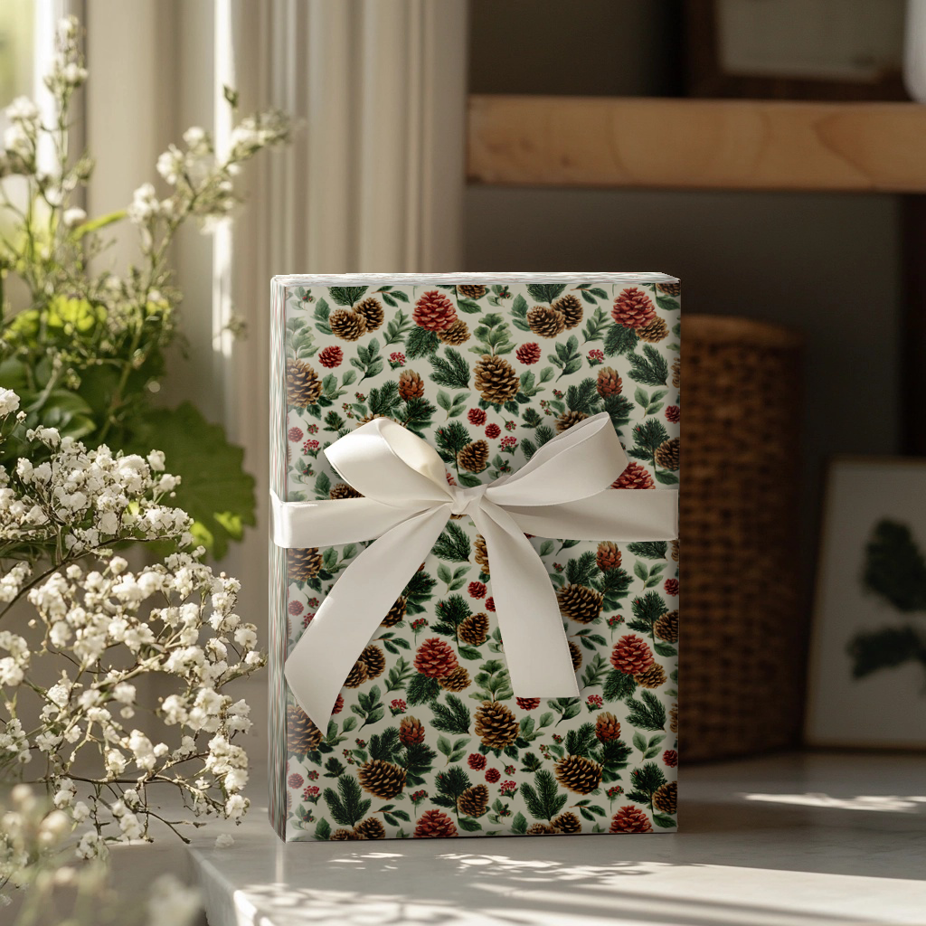 Proper Pine Wrapping Paper