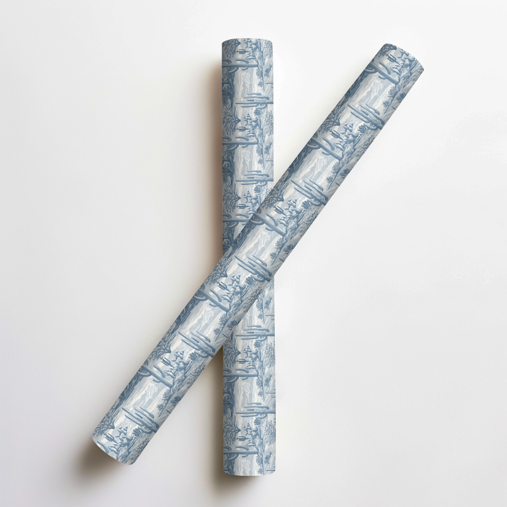Sunlit Spines Wrapping Paper