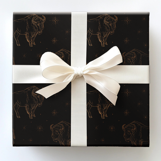 Iron Buffalo Wrapping Paper