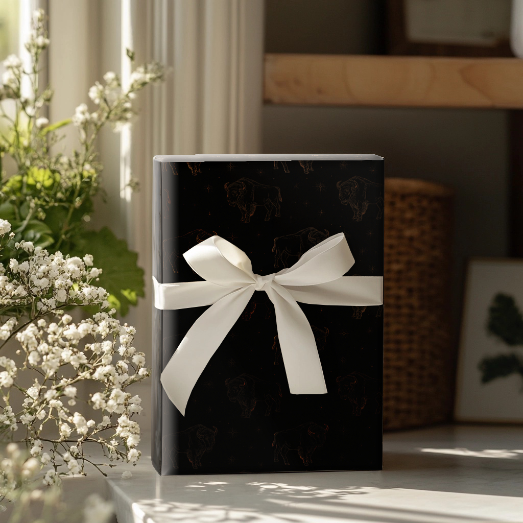 Iron Buffalo Wrapping Paper