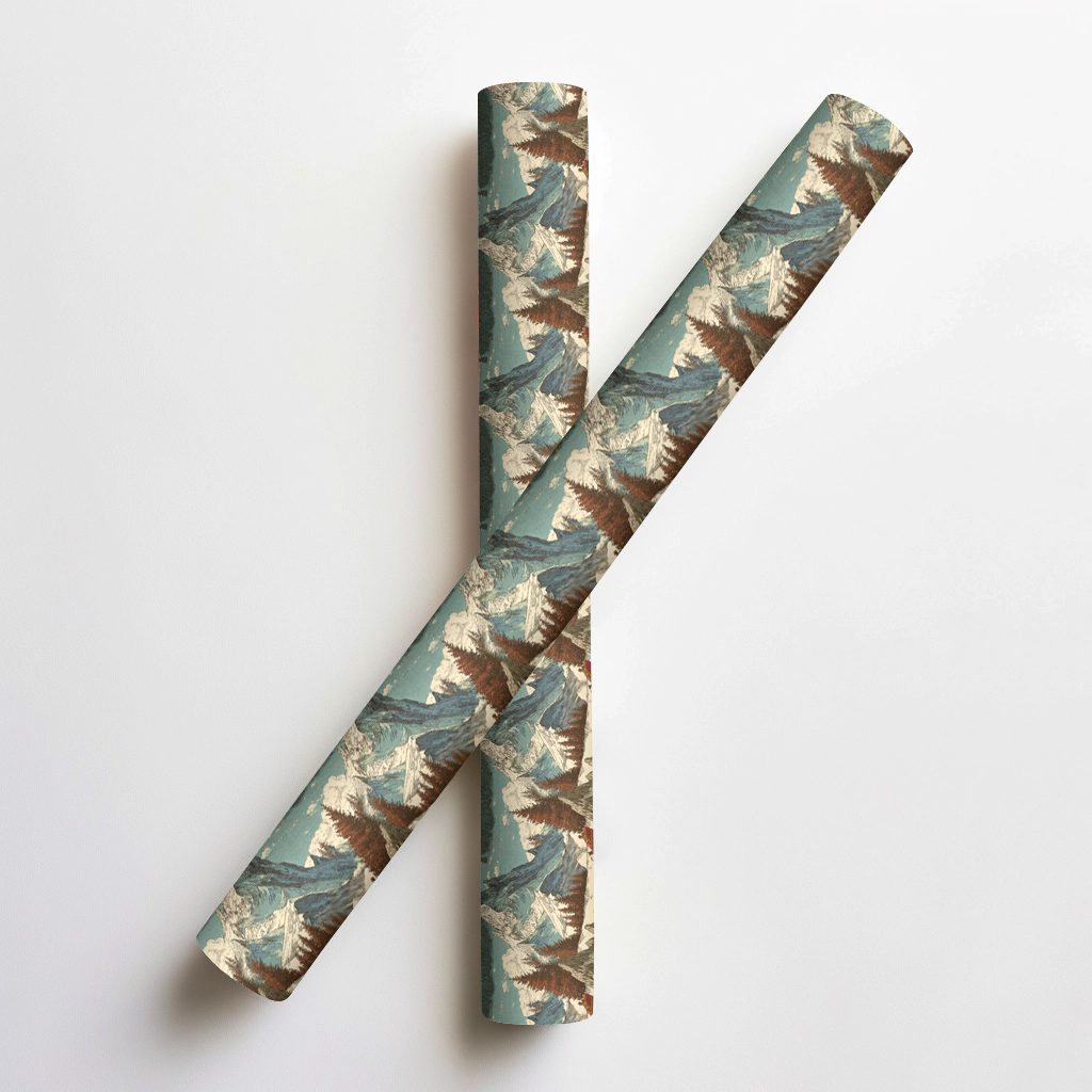 Tinselton Wrapping Paper