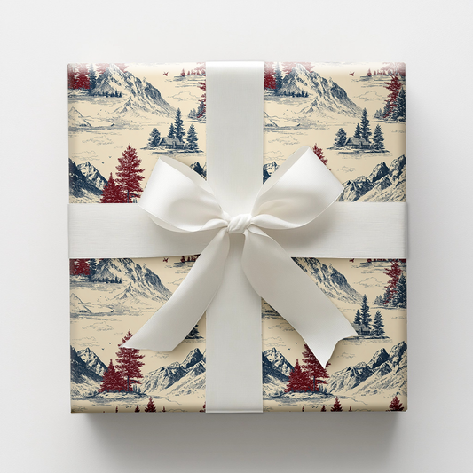 Cabin Ridge Wrapping Paper