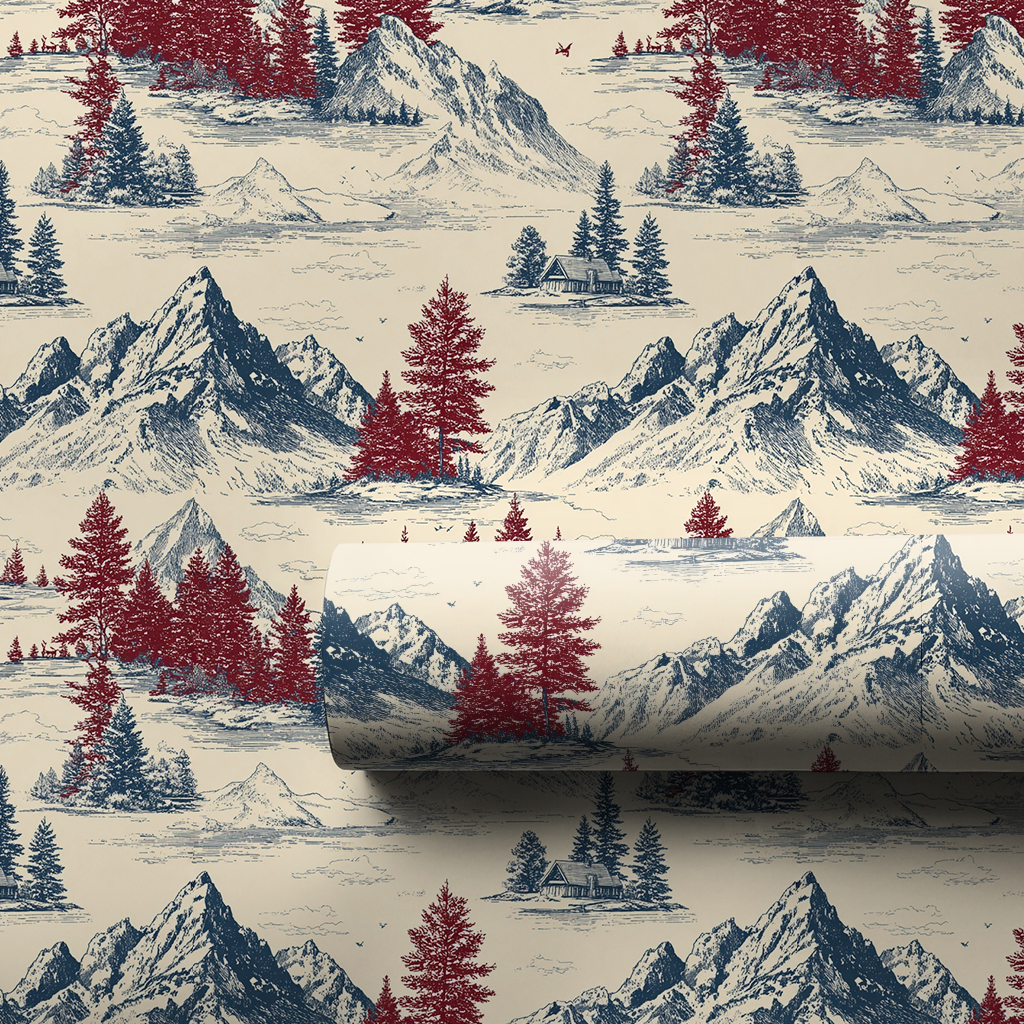 Cabin Ridge Wrapping Paper