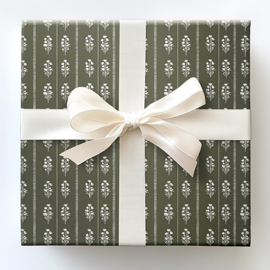 Forest Flora Wrapping Paper