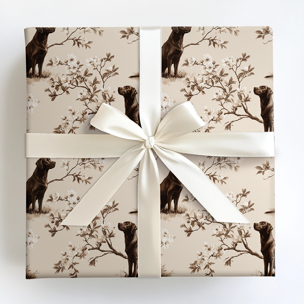 Barking Bailey Wrapping Paper