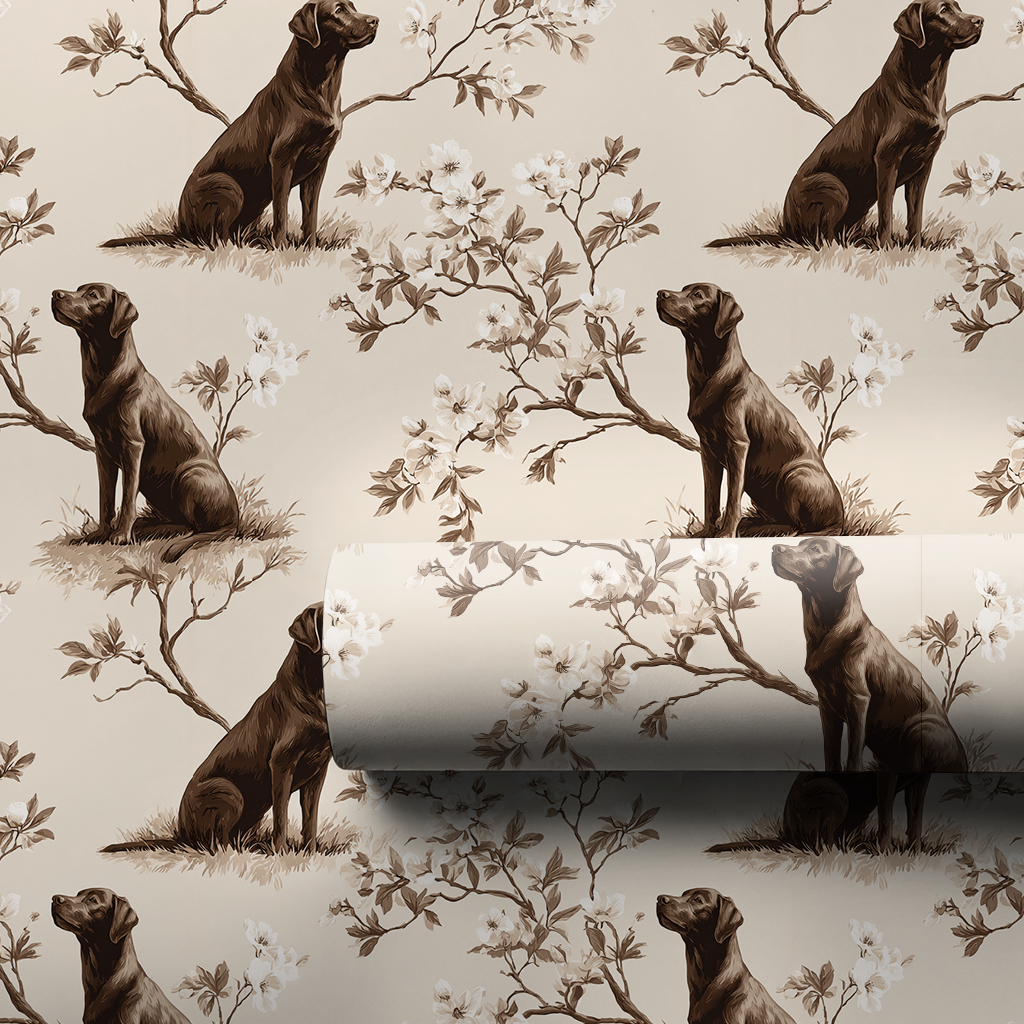 Barking Bailey Wrapping Paper