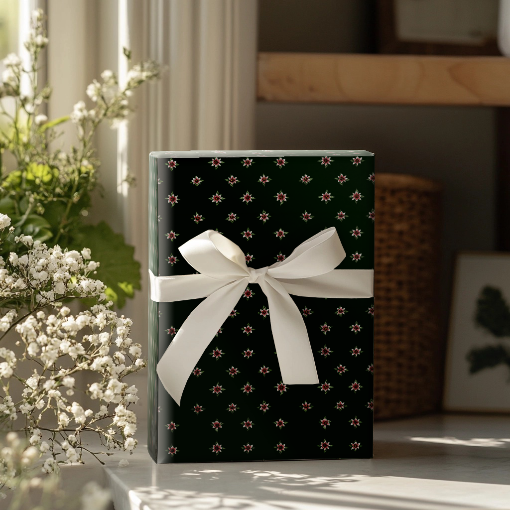 Roses of Round Top Wrapping Paper
