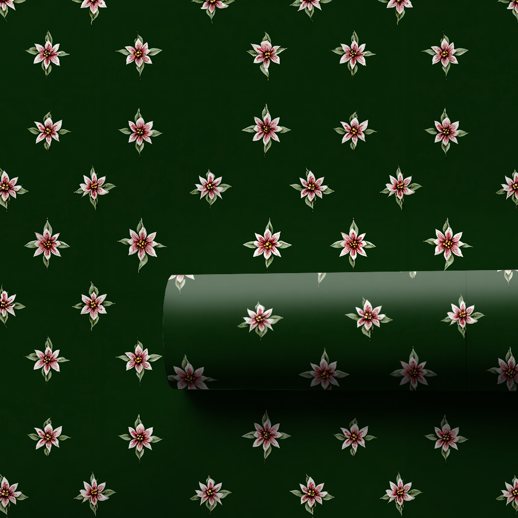 Roses of Round Top Wrapping Paper