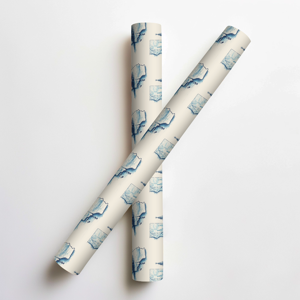 Cali Christmas Wrapping Paper