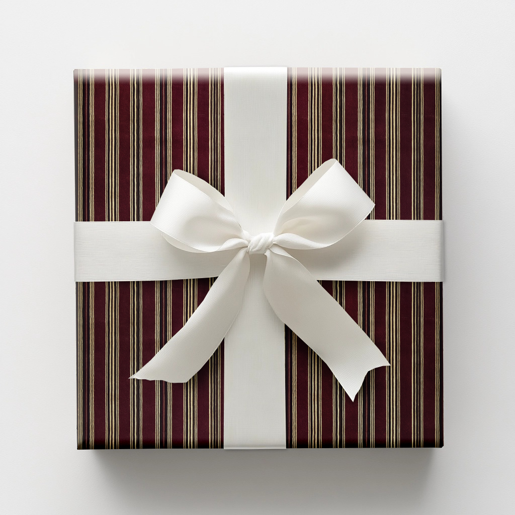 Sunset Stripes Wrapping Paper