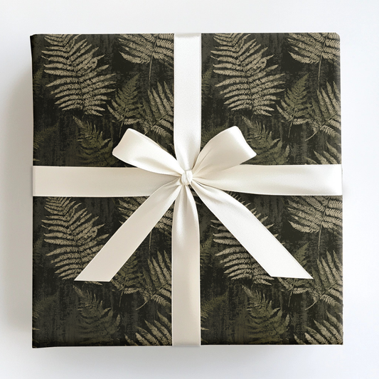 Verdant Leaves Wrapping Paper