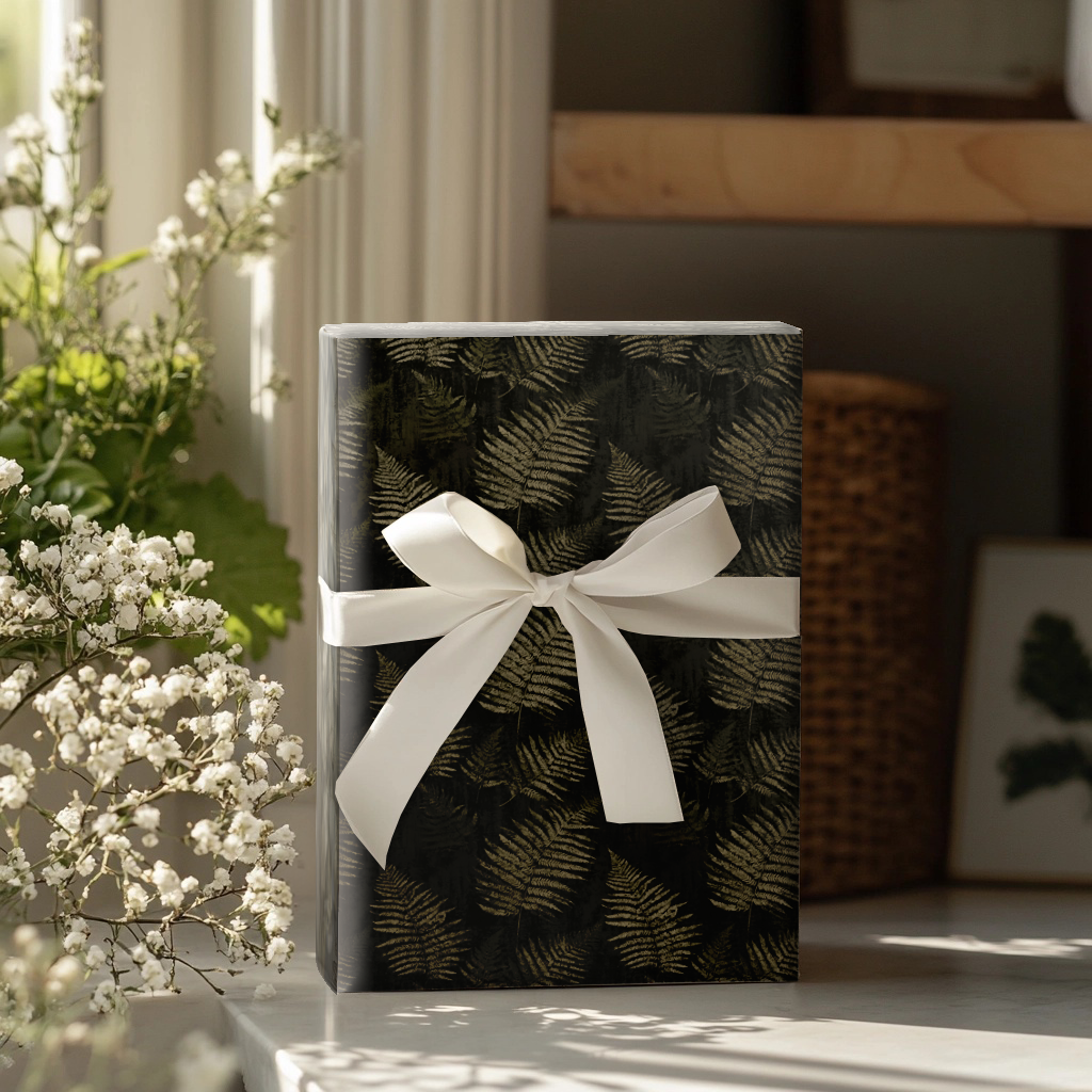 Verdant Leaves Wrapping Paper