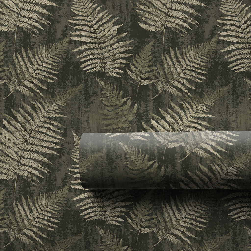 Verdant Leaves Wrapping Paper