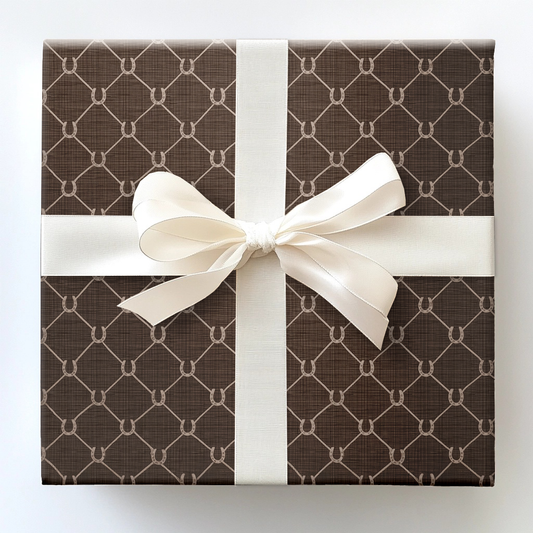 Western Lattice Wrapping Paper
