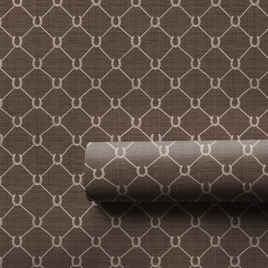 Western Lattice Wrapping Paper