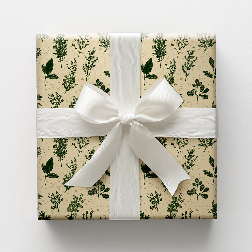 Green and Bright Wrapping Paper