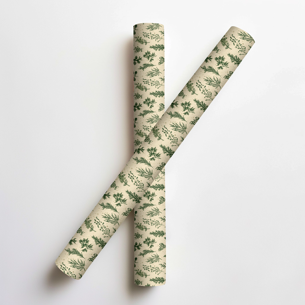 Green and Bright Wrapping Paper
