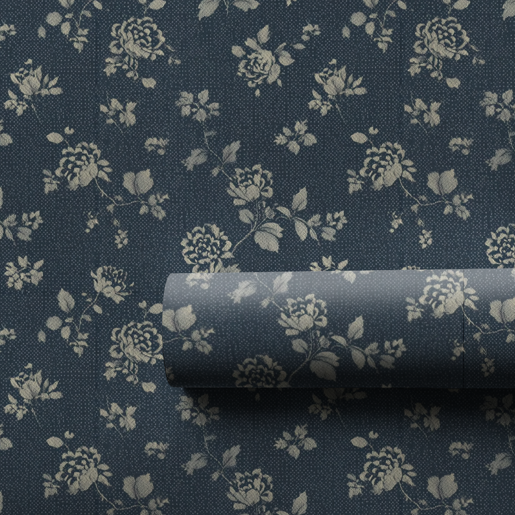 Antique Azure Wrapping Paper