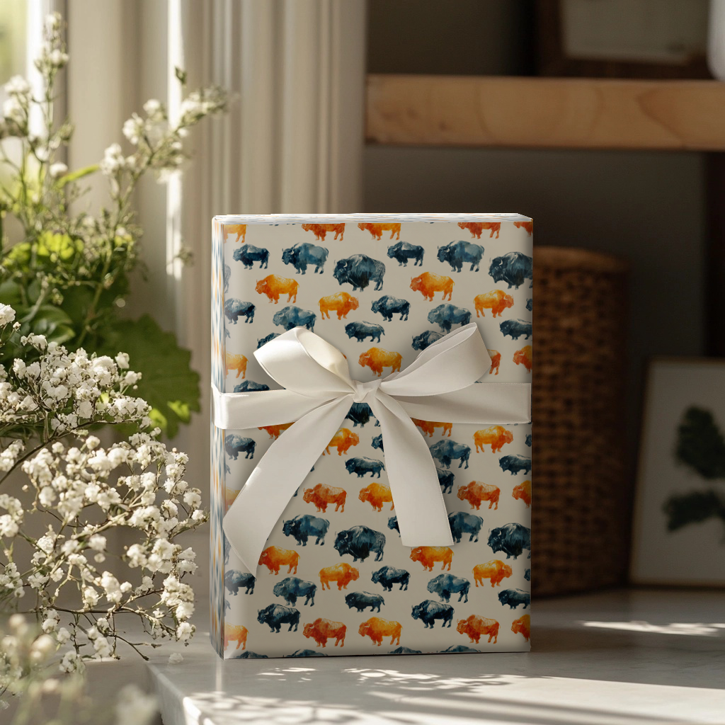 Seldom Is Herd Wrapping Paper