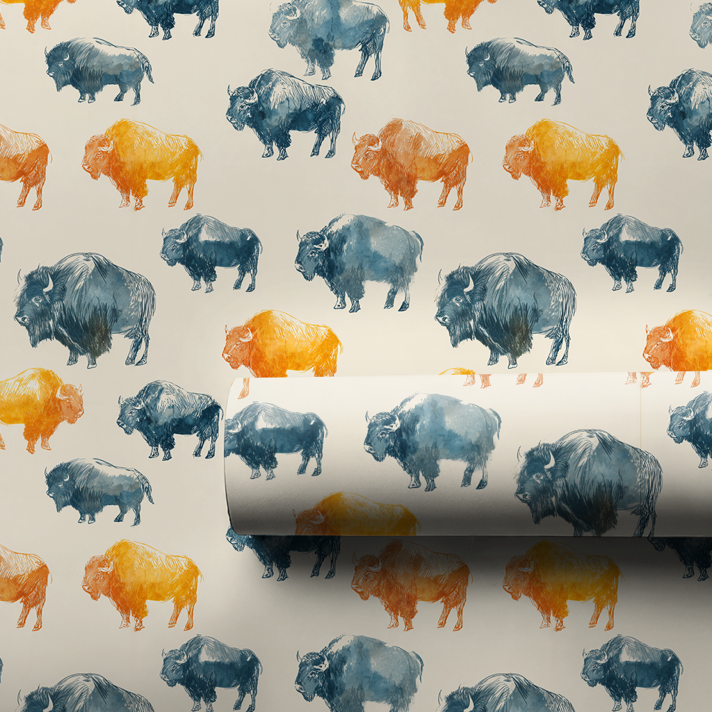 Seldom Is Herd Wrapping Paper