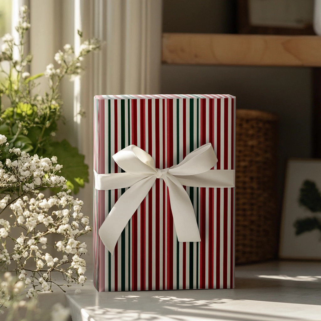 Peppermint Lane Wrapping Paper