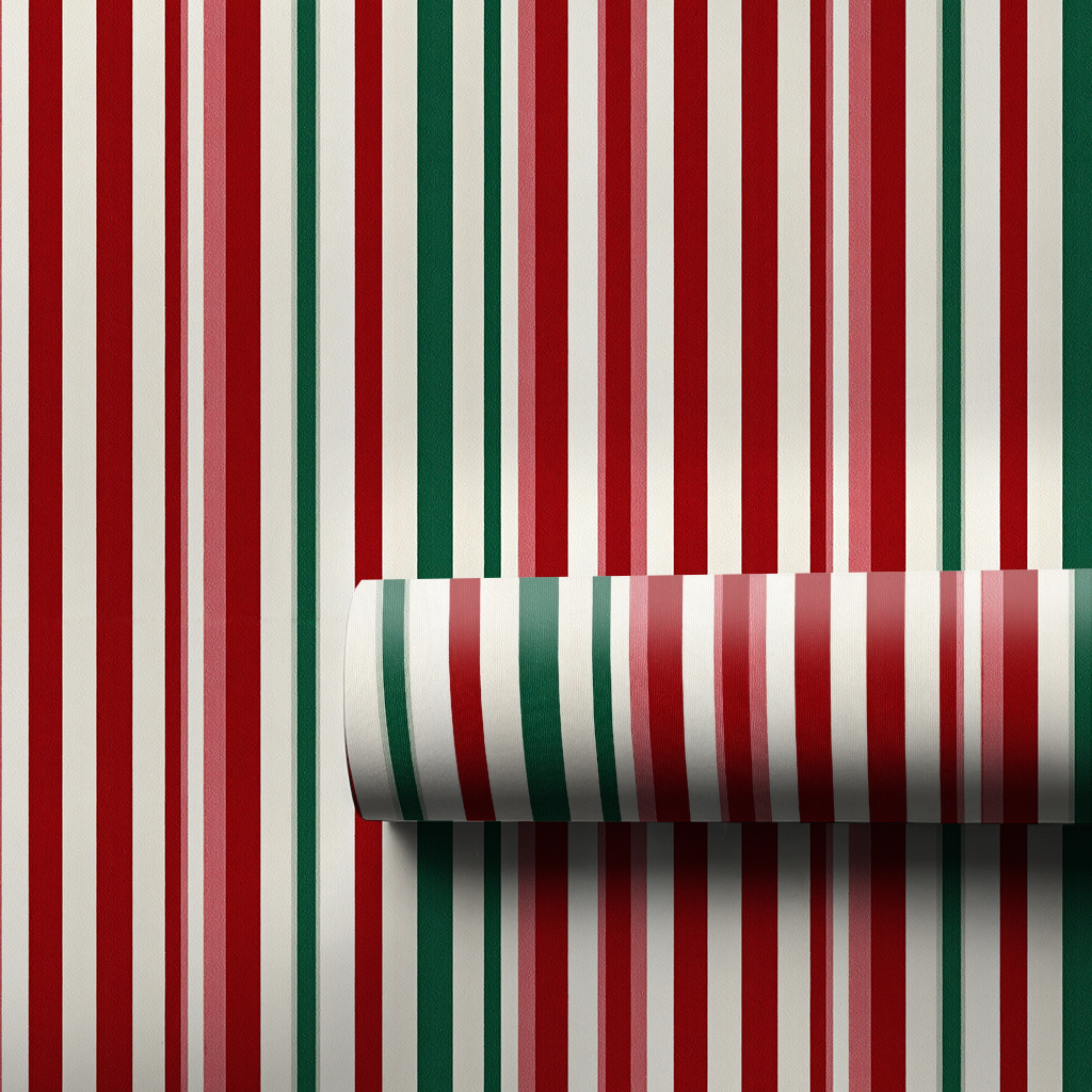 Peppermint Lane Wrapping Paper