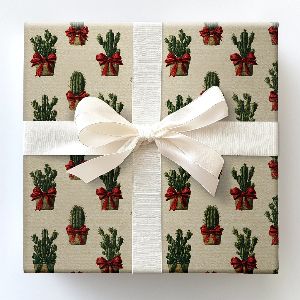 Gift of the Cacti Wrapping Paper