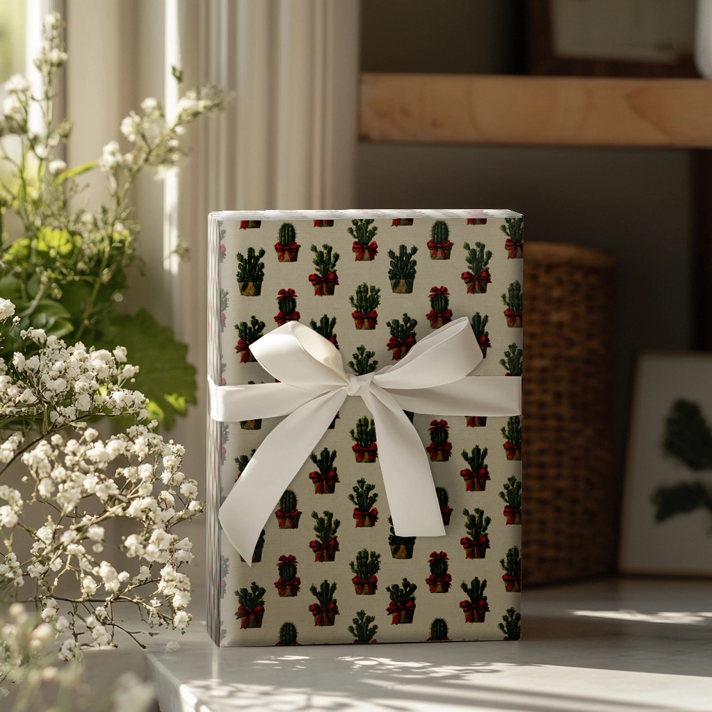 Gift of the Cacti Wrapping Paper