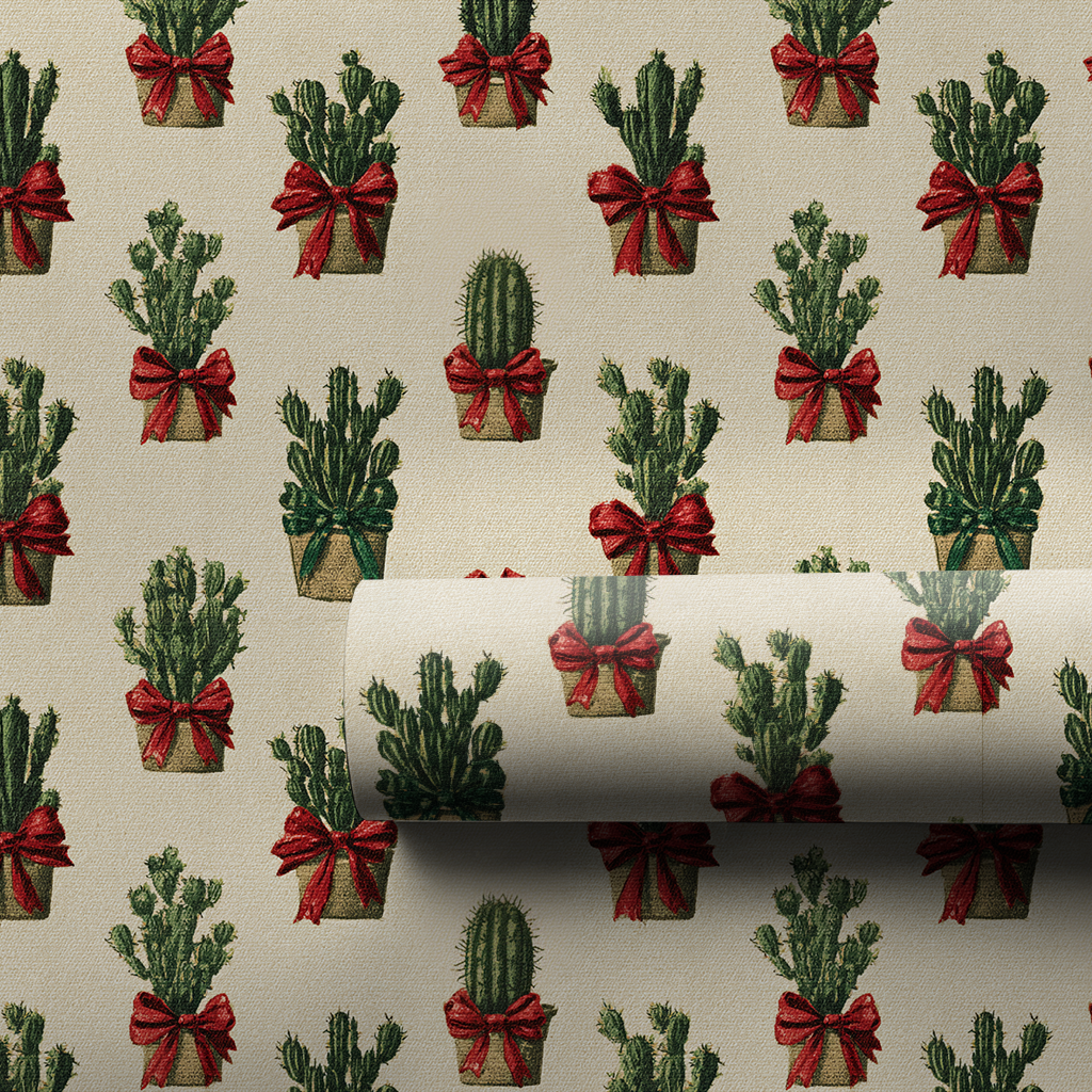 Gift of the Cacti Wrapping Paper