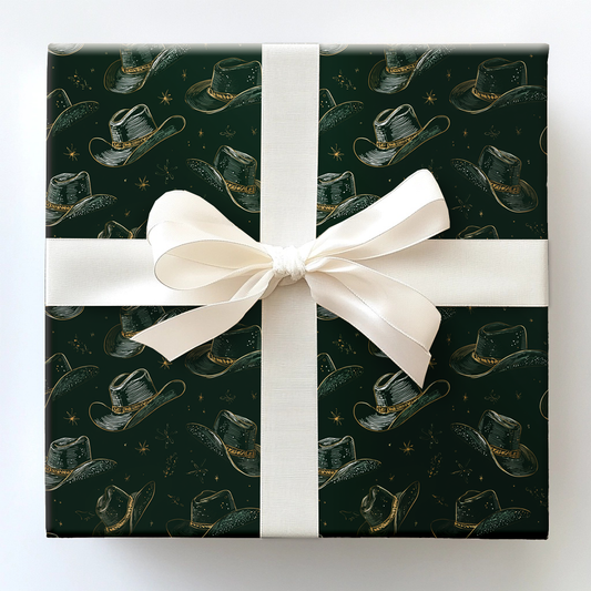 Proper Green Wrapping Paper