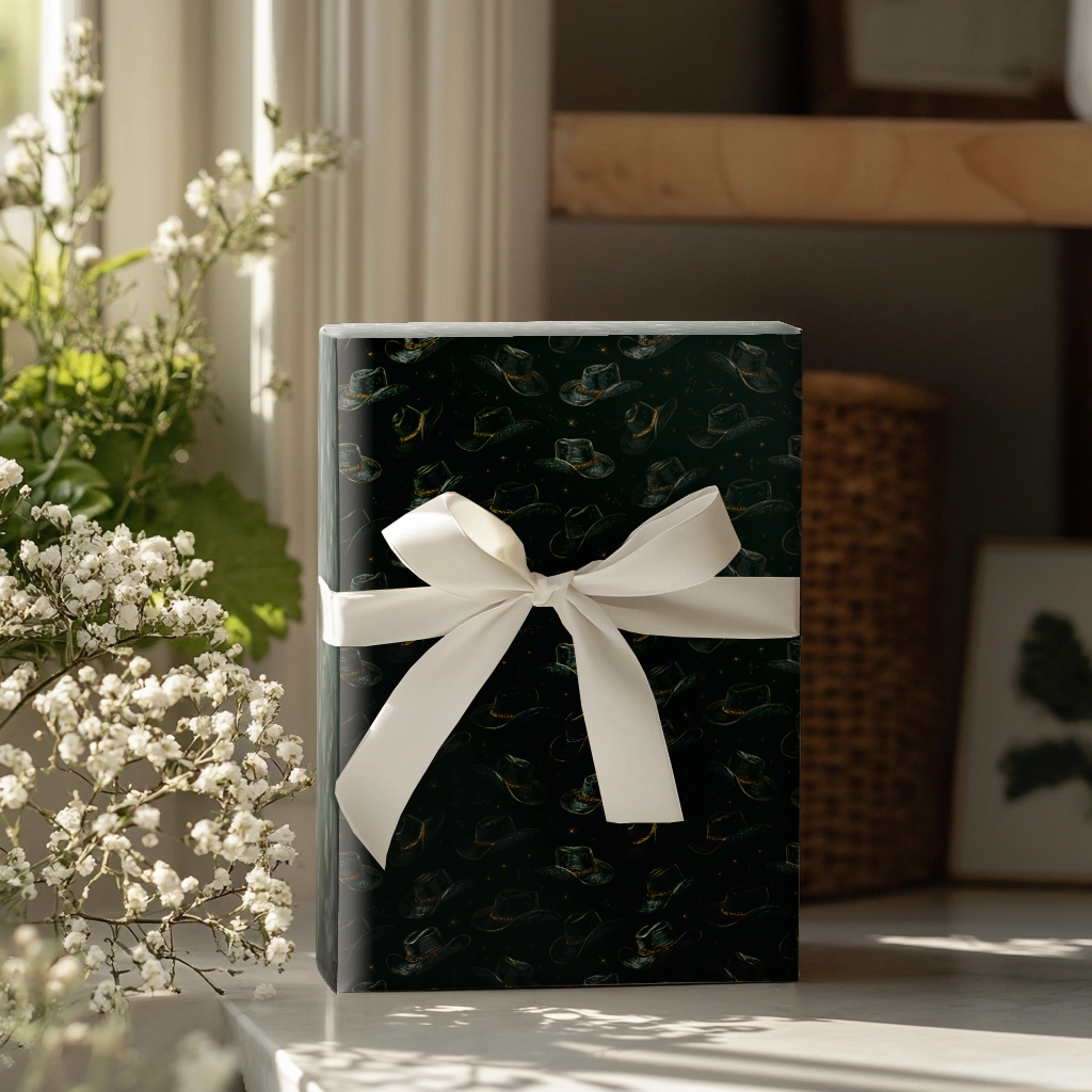 Proper Green Wrapping Paper