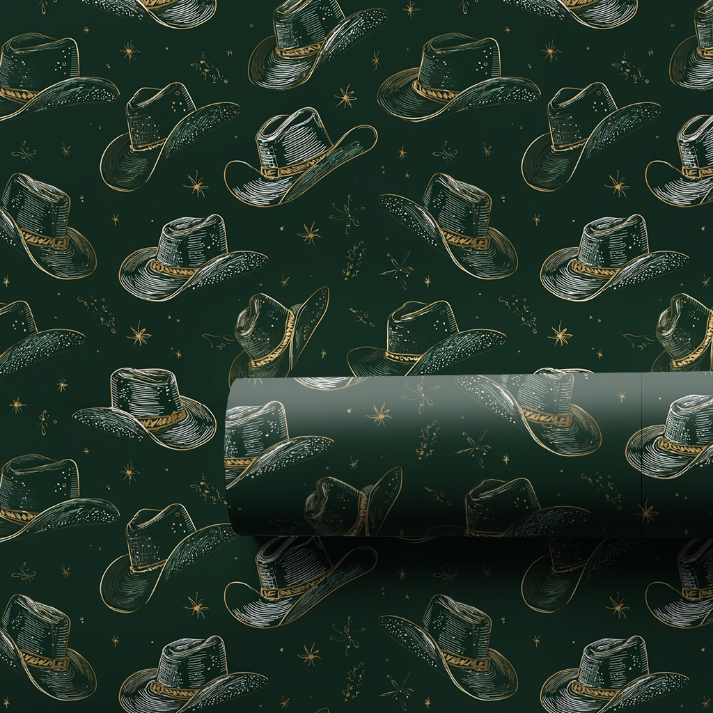 Proper Green Wrapping Paper