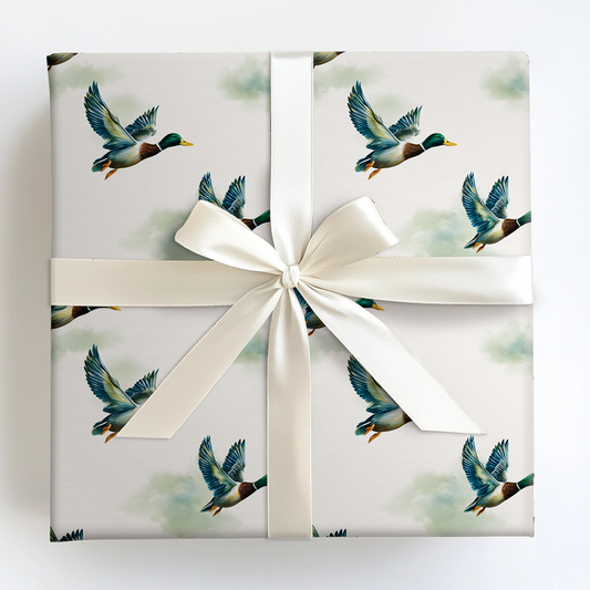 Blinded Duck Wrapping Paper