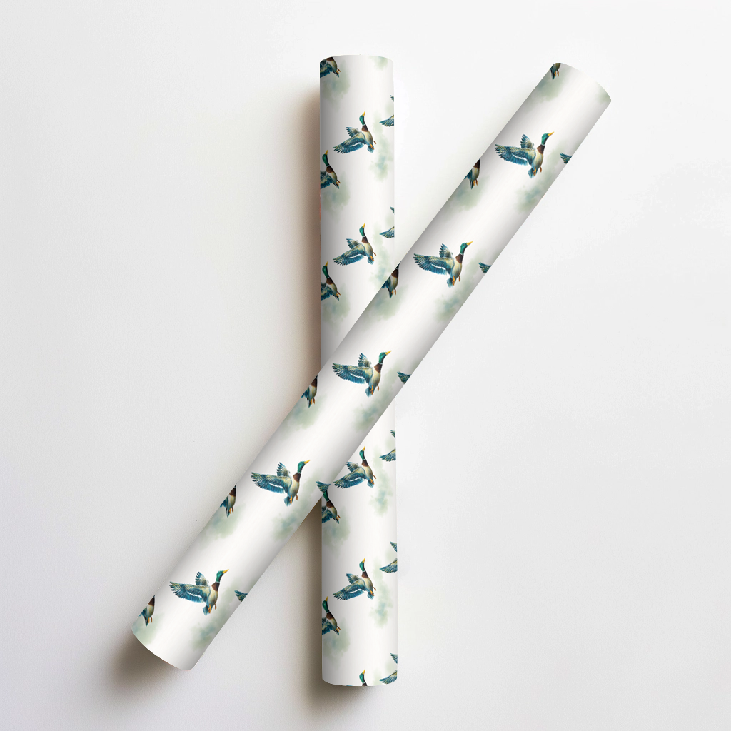 Blinded Duck Wrapping Paper