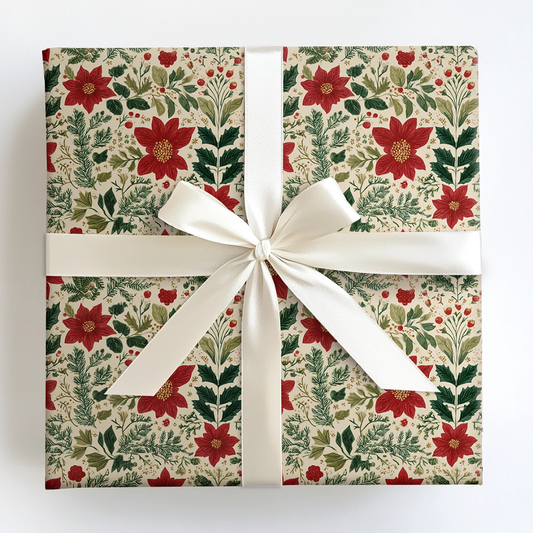 Winter Garden Wrapping Paper