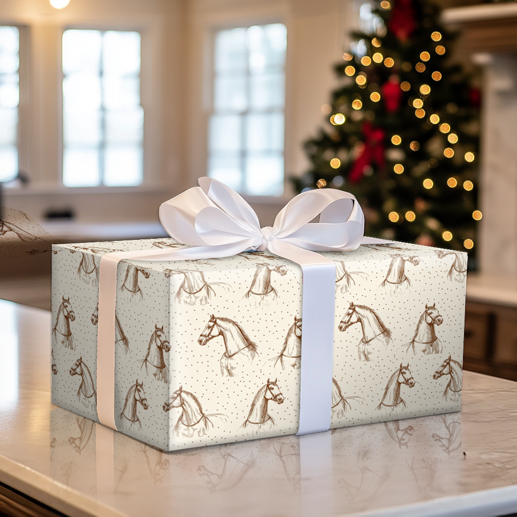 Preston Horses Wrapping Paper