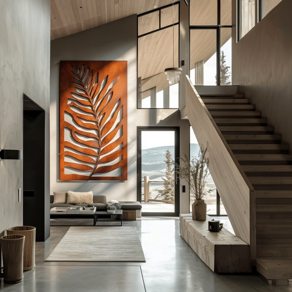 The Fern - Metal Wall Art