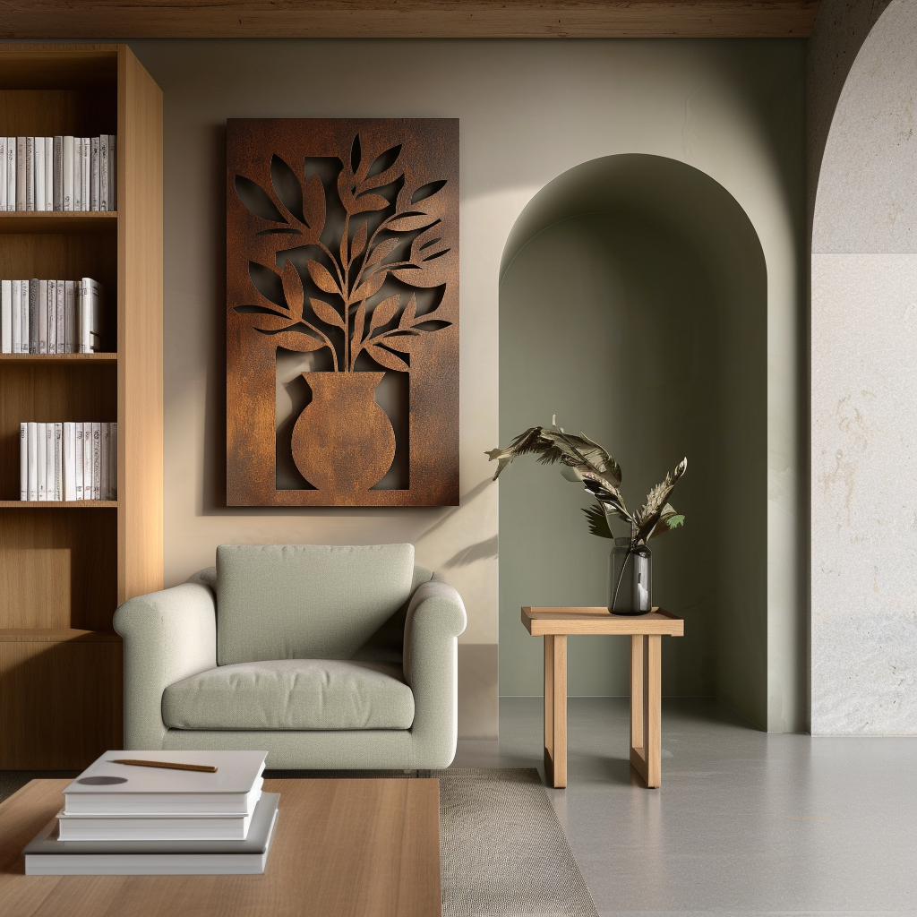 The Sprout - Metal Wall Art