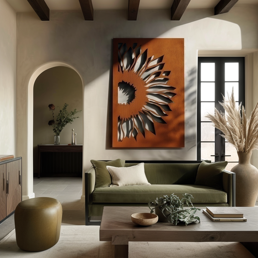 The Sunflower - Metal Wall Art