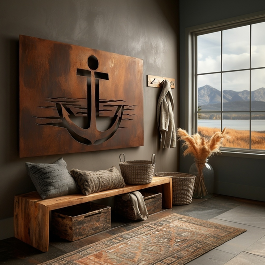 The Anchor - Metal Wall Art