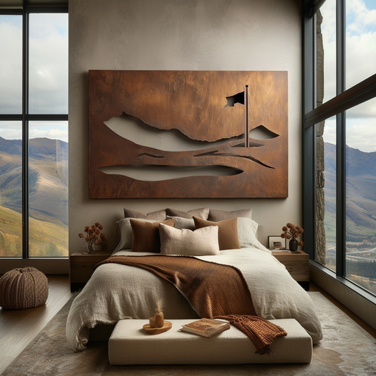 The Banner - Metal Wall Art